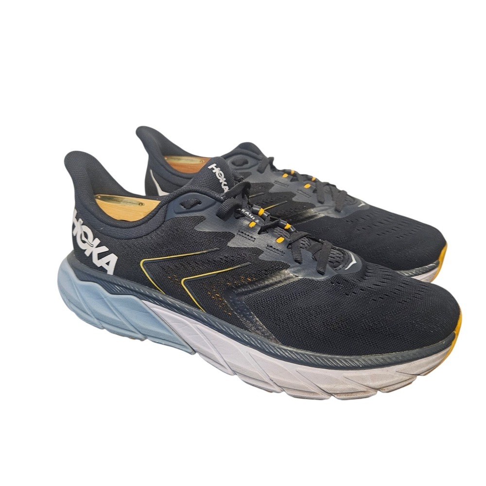 Hoka One One Arahi 5 Running Shoes Men's 10D Ombre Blue Sneakers